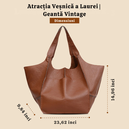 Atracția Veșnică a Laurei | Geantă Vintage