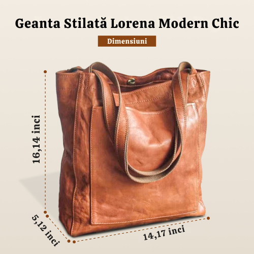 Geanta Stilată Lorena Modern Chic