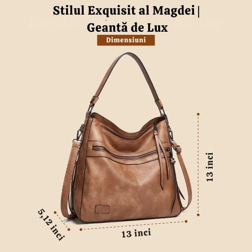 Stilul Exquisit al Magdei | Geantă de Lux