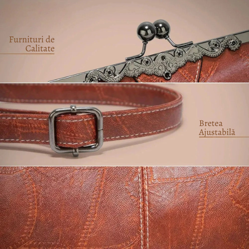 Farmecul Clasic al Johannăi | Geantă Vintage