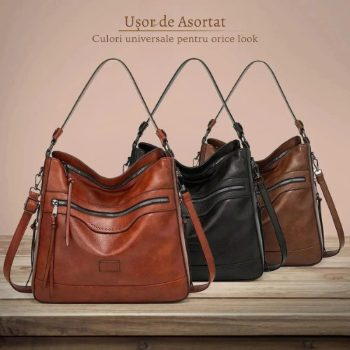 Farmecul Vintage al lui Muriel | Geantă de umăr