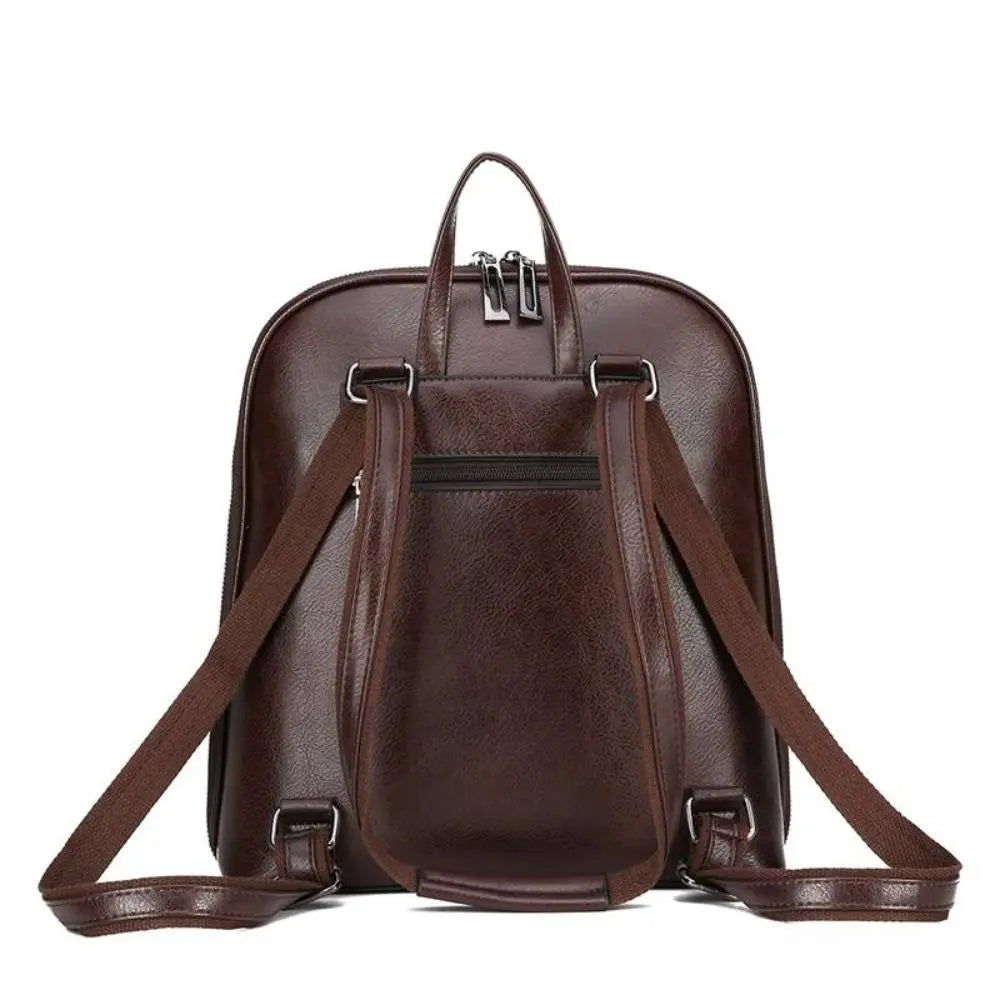 Rucsac Clasic cu Dublu Fermuar - Design Elegant