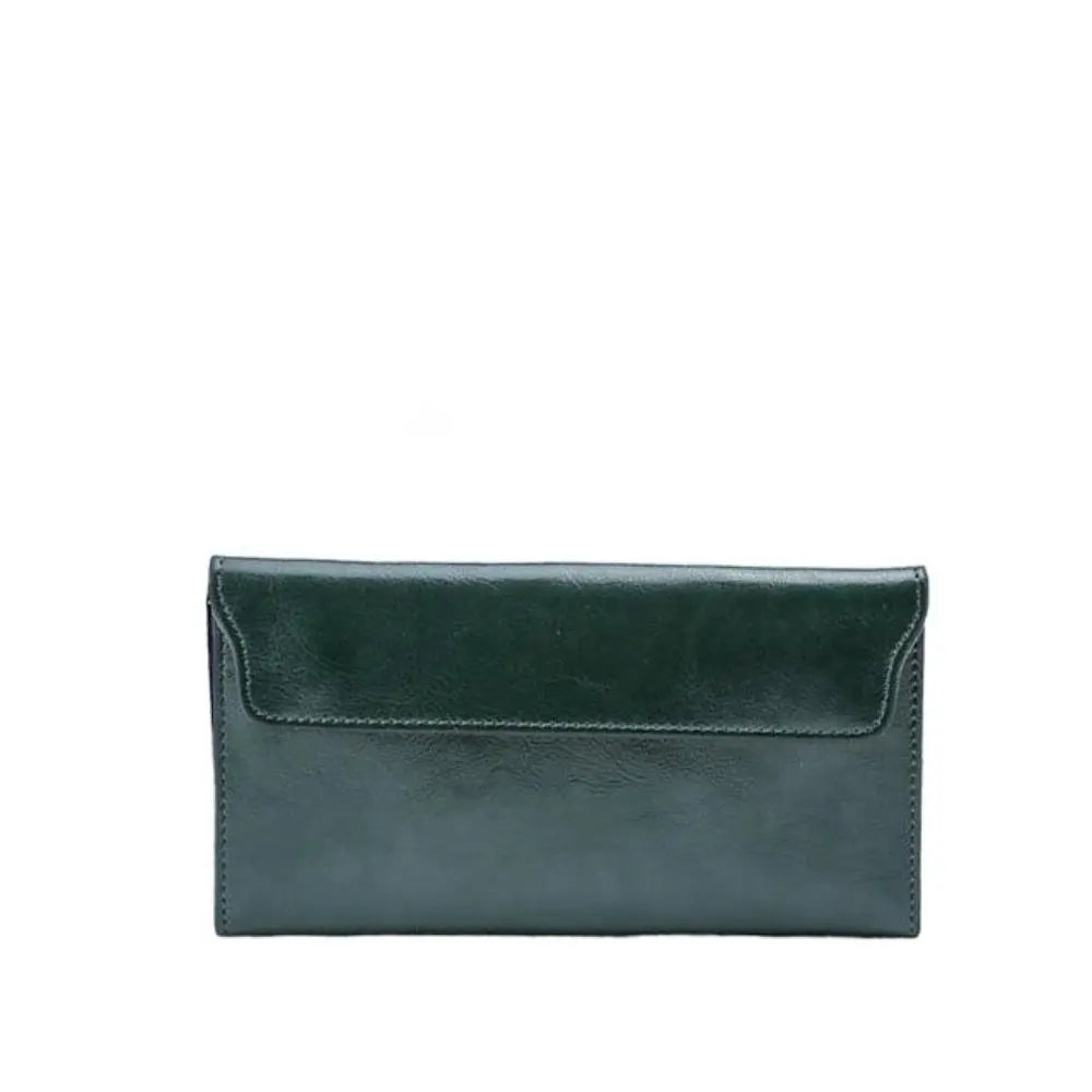 Portofel clasic cu capac magnetic pliat