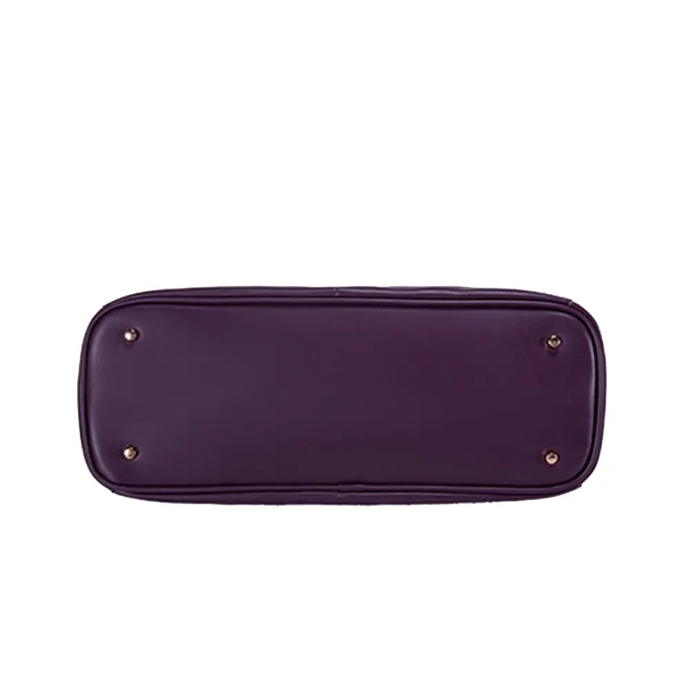 Tote elegant pentru laptop, mov