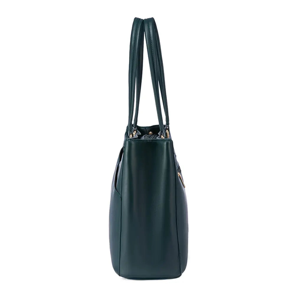Tote elegant pentru laptop, mov