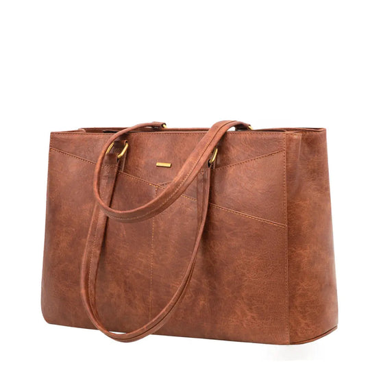 Tote elegant pentru laptop, mov