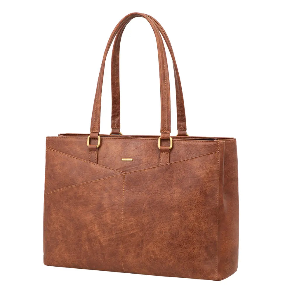 Tote elegant pentru laptop, mov