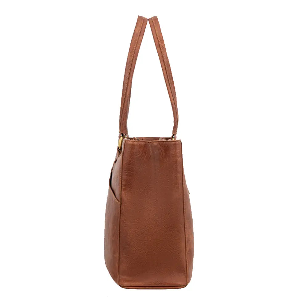 Tote elegant pentru laptop, mov