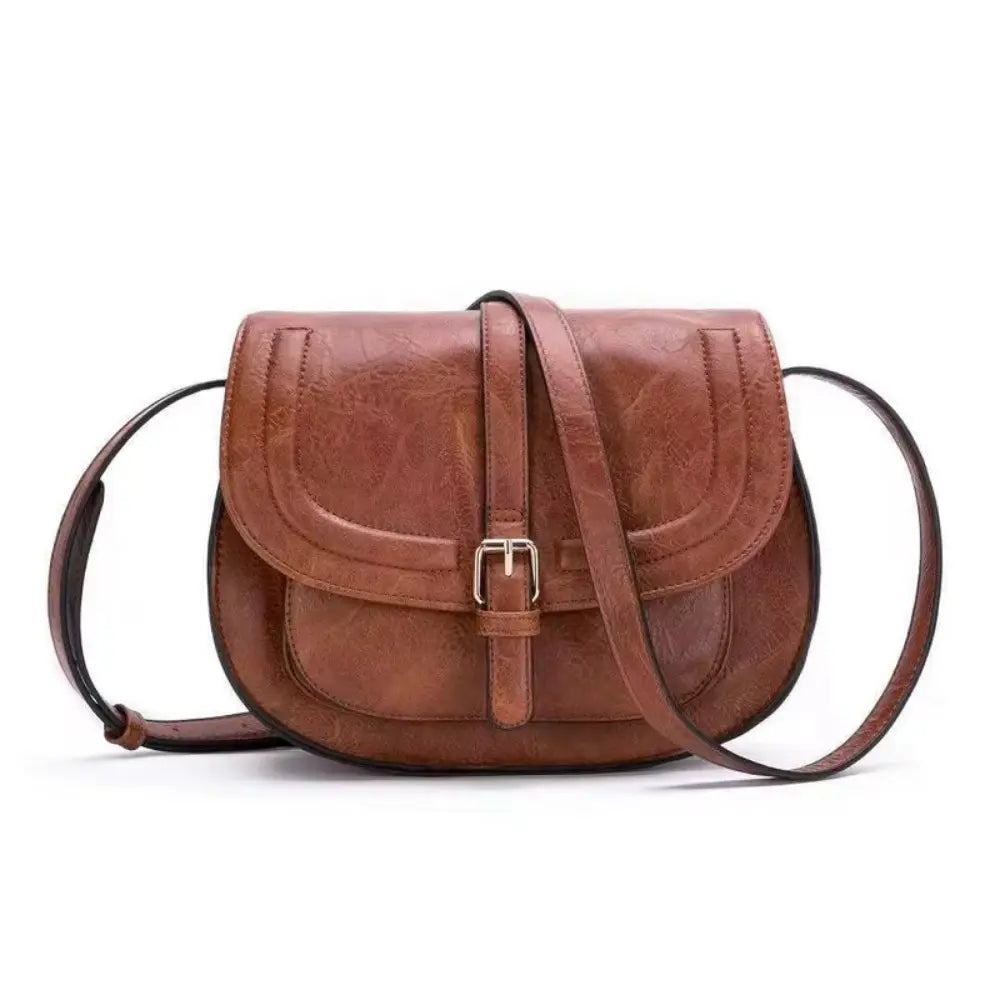Geantă crossbody Evelyn Classic cu umăr tip saici