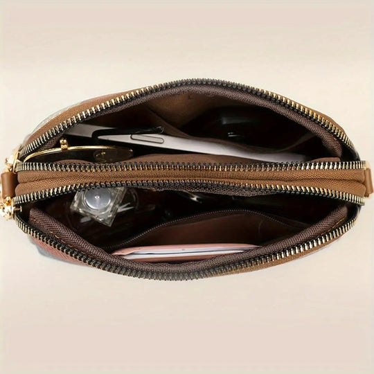 Geantă mini crossbody patchwork Luna